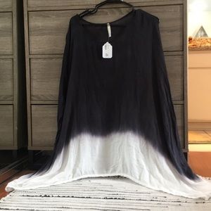 NEVER WORN mono b tie die top